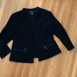 Slightly Cropped Black Blazer/ Jacket